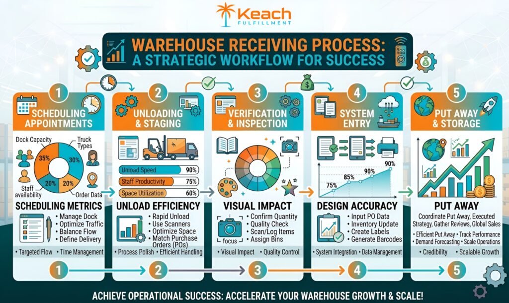 Inventory Receiving How Products Enter a Warehouse System