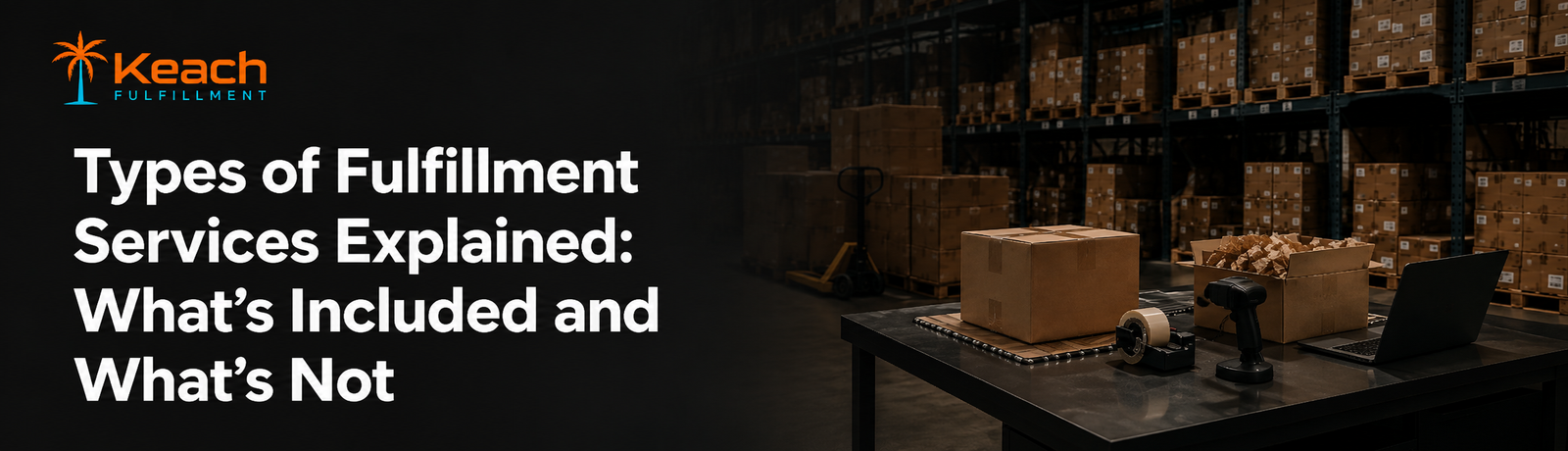 Types of Fulfillment Services Explained: What's Included and What's Not