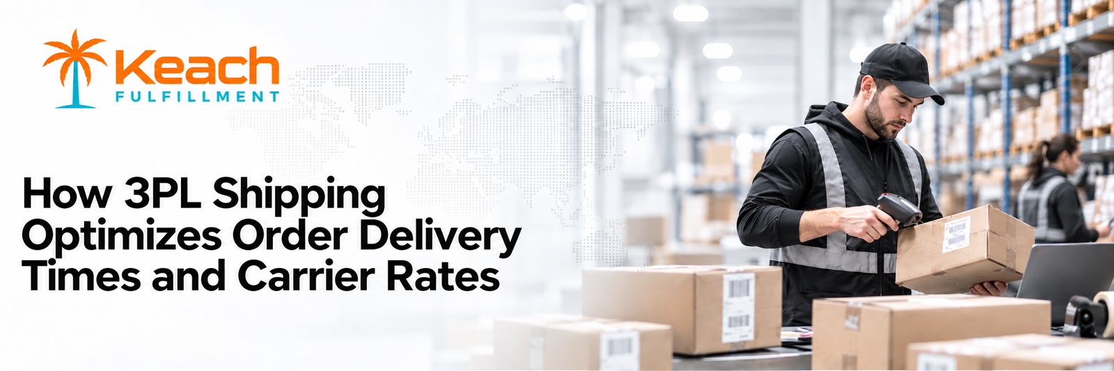 How 3PL Shipping Optimizes Order Delivery Times and Carrier Rates