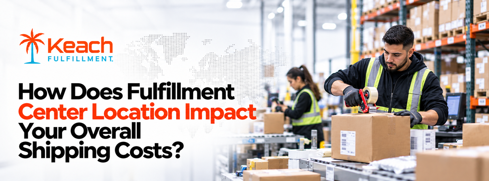 How Does Fulfillment Center Location Impact Your Overall Shipping Costs?