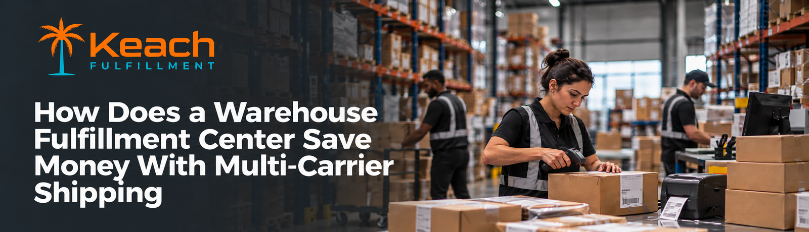 How Does a Warehouse Fulfillment Center Save Money With Multi-Carrier Shipping