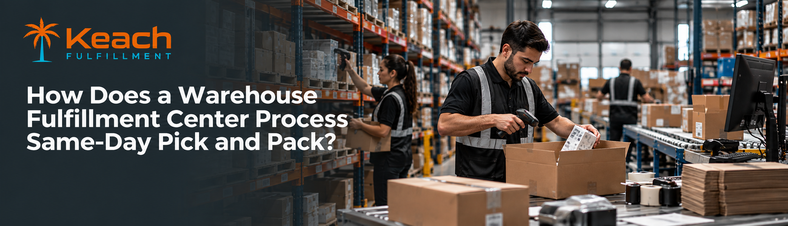 How Does a Warehouse Fulfillment Center Process Same-Day Pick and Pack?