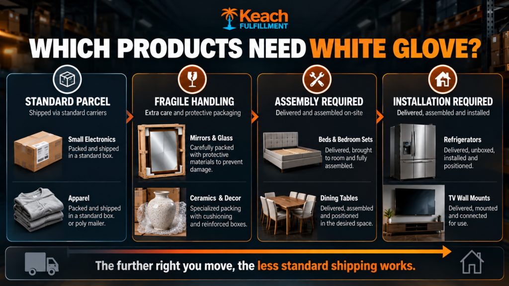 What Is White Glove Fulfillment and Which Products Need It?