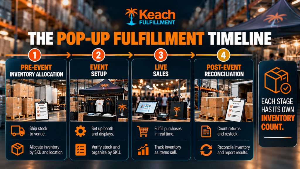 Pop-Up Fulfillment: From Stock to Sale