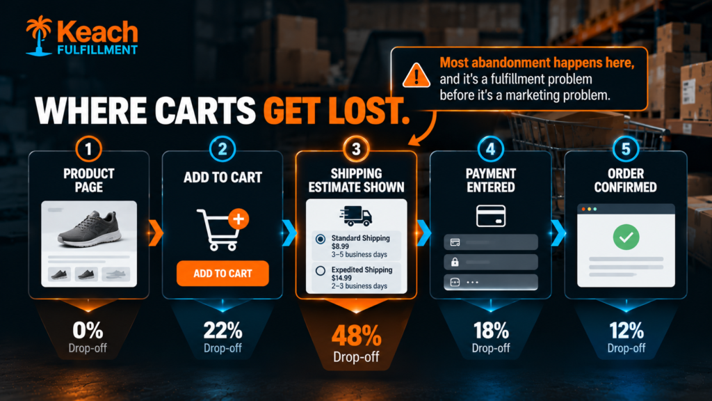 The 5 Stages of Cart Abandonment